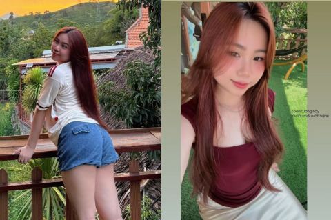 Em chân dài dáng ngon bị doggy trong phòng riêng